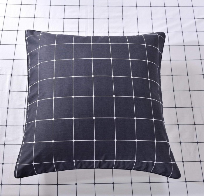 Брауни (стоун) Комплект постельного белья сатин Евро 4н