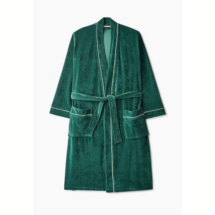 Венера XL (малахит) Халат велюровый