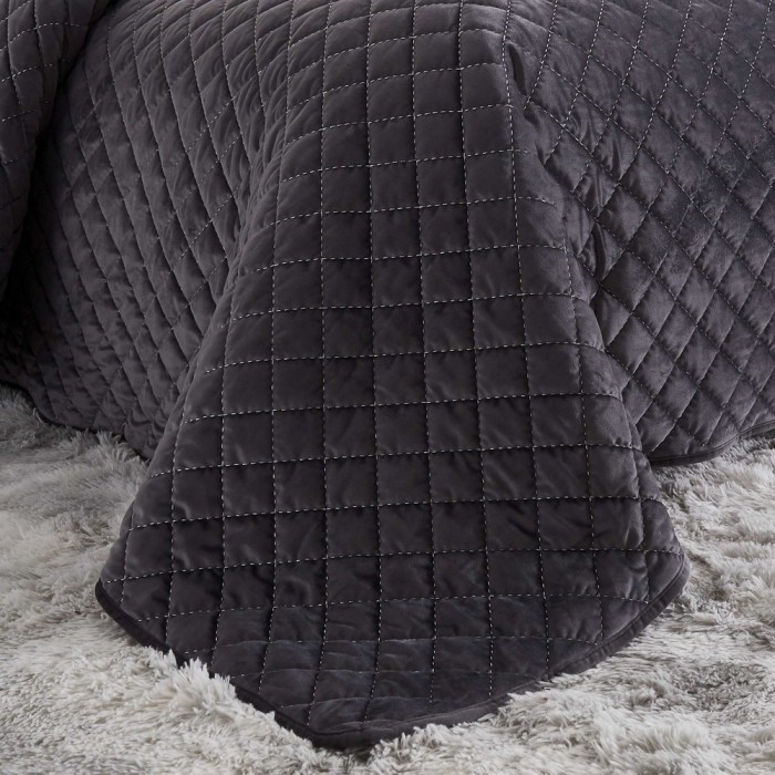 Мартин (антрацит) Покрывало 240х260