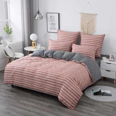 Эйдан (пепел роза) Комплект постельного белья сатин Евро 4н