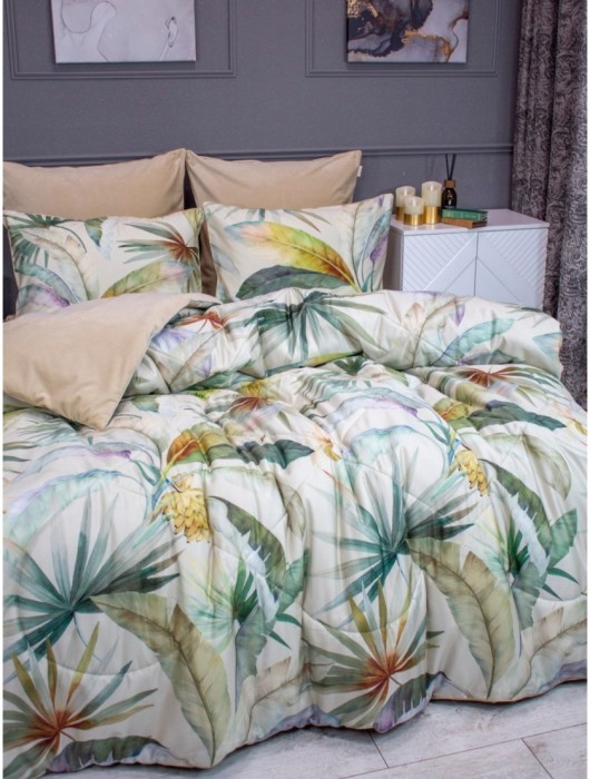 Комплекты для сна Фиджи (бежевый) ABC Egypt Cotton, Евро