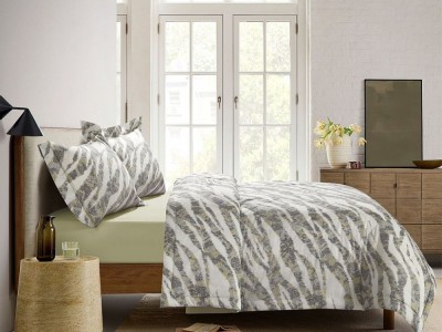 Комплект семейный с двумя летними летним одеялами из фланели-тенсел 160х220 см, 2283-2OSP