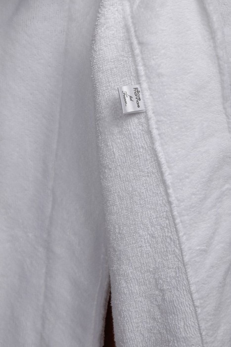 Бамбуковый махровый халат женский NATUREL (PM 908) белый