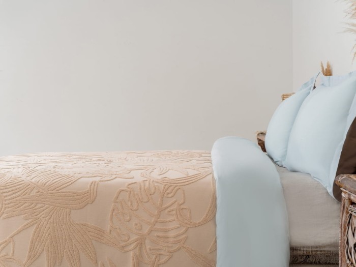 Покрывало Arya махровое Botanical Garden Светло-Бежевый