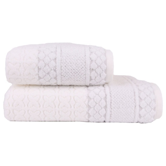 Полотенце Arya жаккардовое Fly Белый