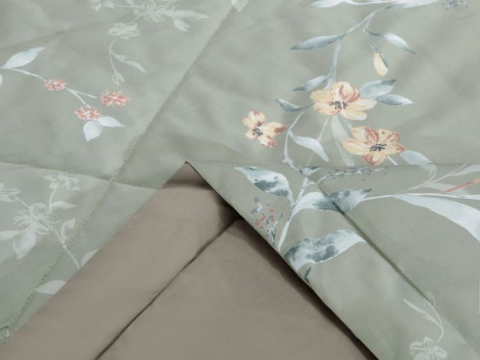 Комплект с 2-мя летними одеялами семейный из египетского хлопка Premium 160х220 см, 2314-2OSP