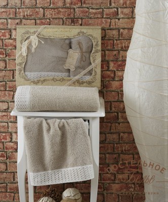 MISSI (беж) 50x90-70х140 Комп. полотенец