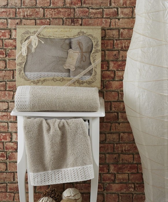 MISSI (беж) 50x90-70х140 Комп. полотенец