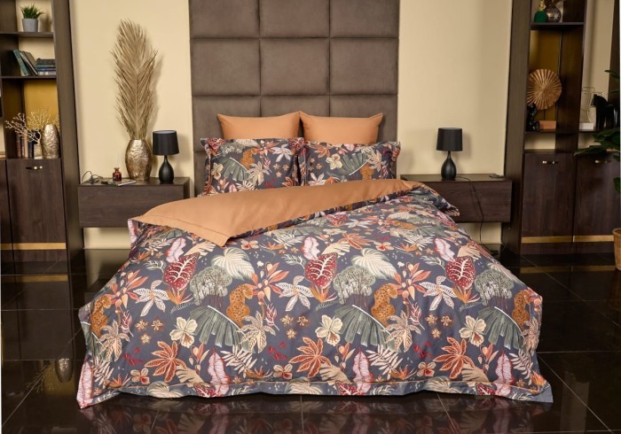 Постельное белье Arya Exclusive сатин 2 Сп. 200x220 Rosari