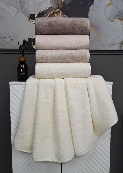    Полотенце Lavinia (пудра) 50х90см "KAZANOV.A" 