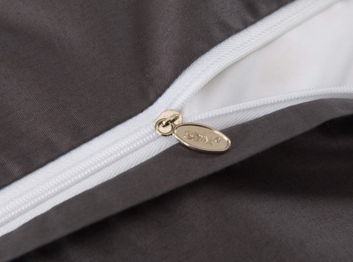 Дайкири  сланцево-серый 7Е Комплект постельного белья сатин