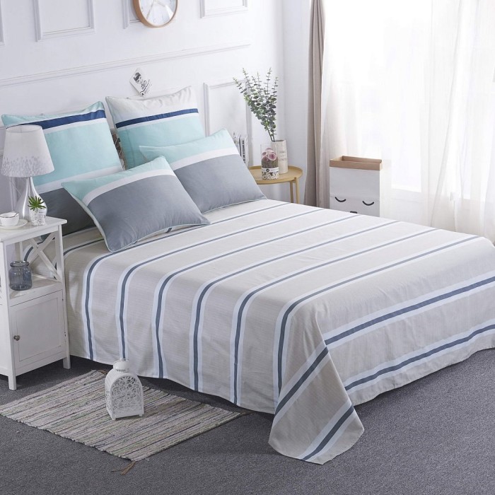 Гэри (серый) Комплект постельного белья сатин Евро 4н