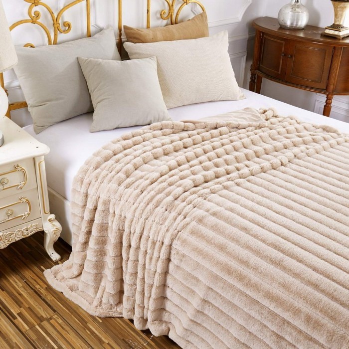 Анабель (беж) Покрывало 160х220