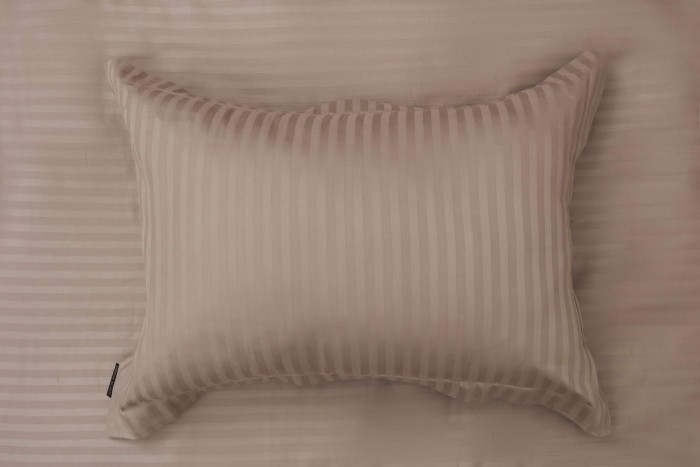 Моне (темно беж) страйп сатин 7Е