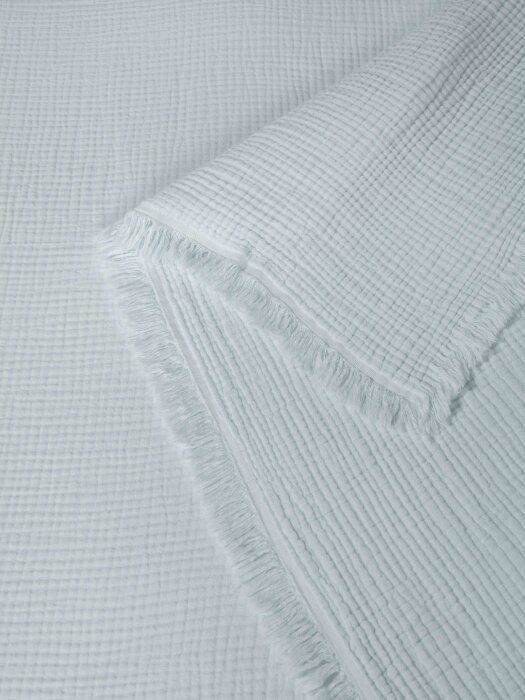Комплекты для сна Stonewash Muslin (аквамарин жемчуг) комплект с покрывалом Евро