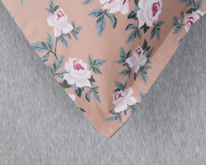 Розарио (кофе) Наволочка Сатин 50х70 (2шт)