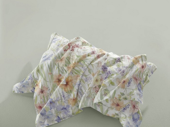 Комплект постельного белья Евро, сатин с лазерной печатью 2351-6 