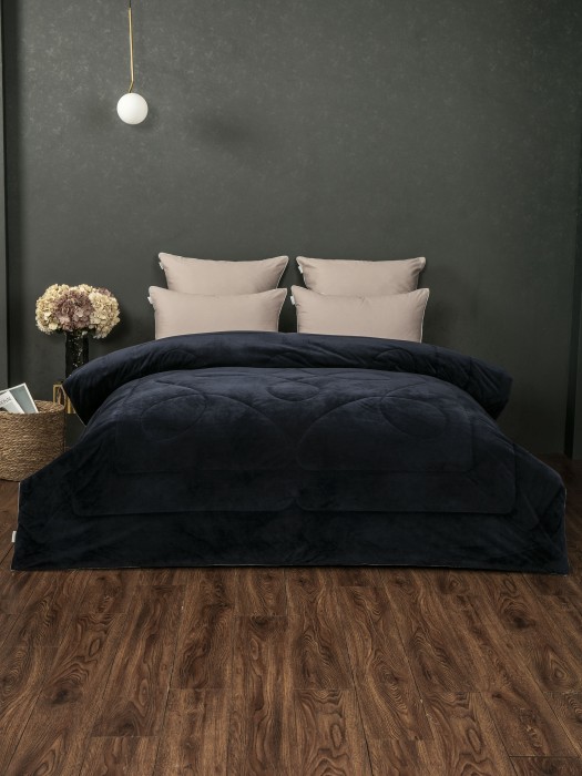 Комплекты для сна Беверли (индиго жемчуг) АВС Cotton Полуторный