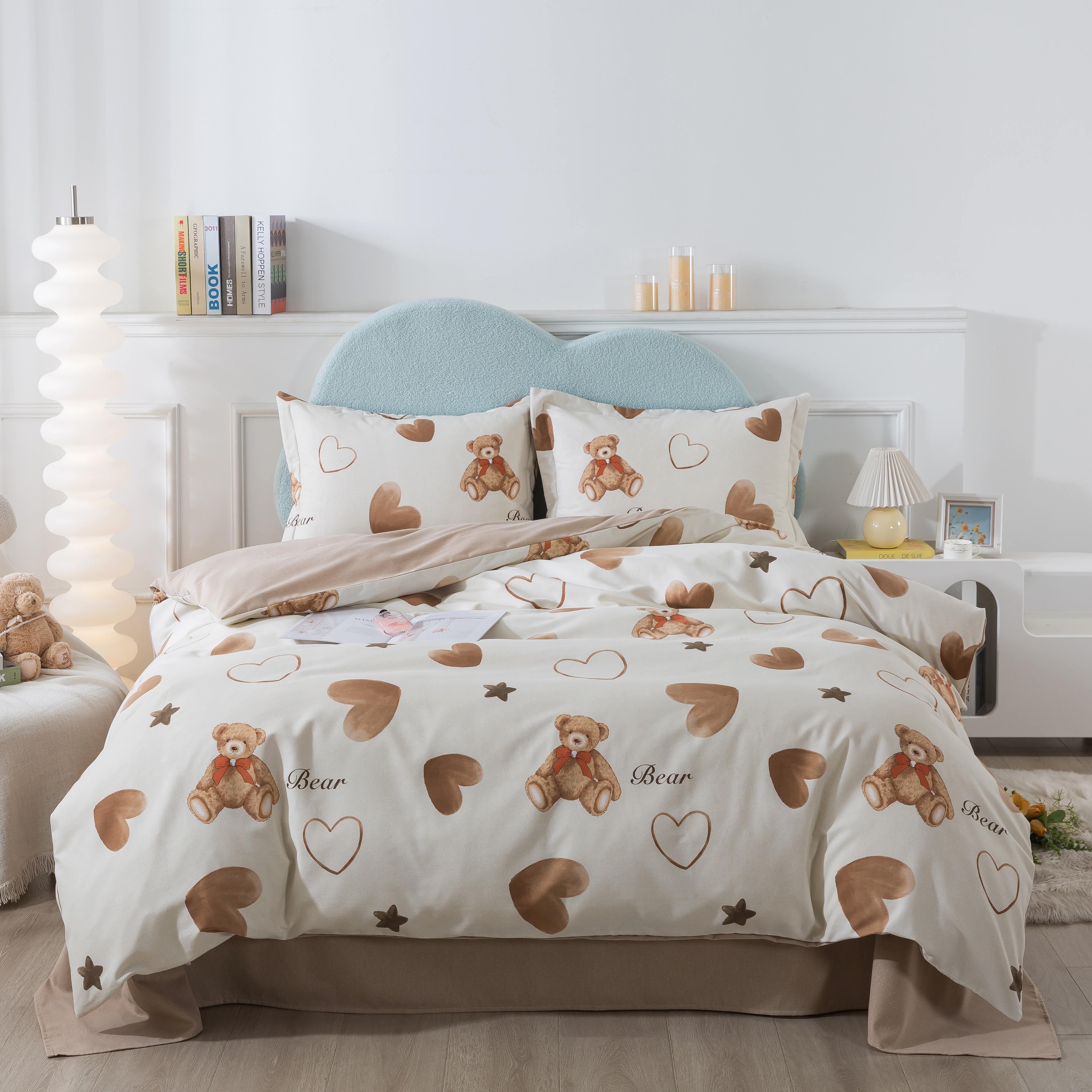 Кпб Фланель 1,5-спальный 2 наволочки 1-MOMAE226 код1094