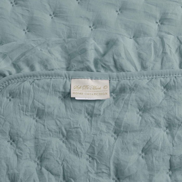 Фрау (голубая) Покрывало 160х220