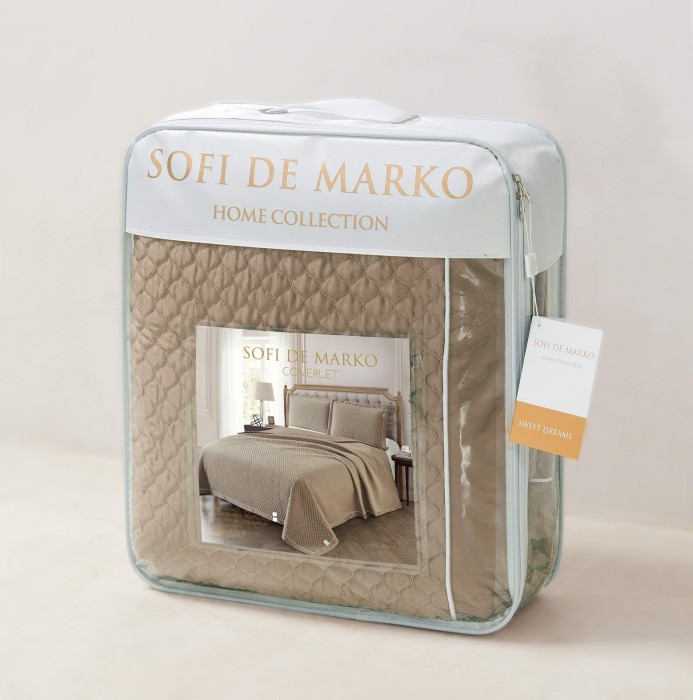 Молли (кофе) Покрывало 230х250