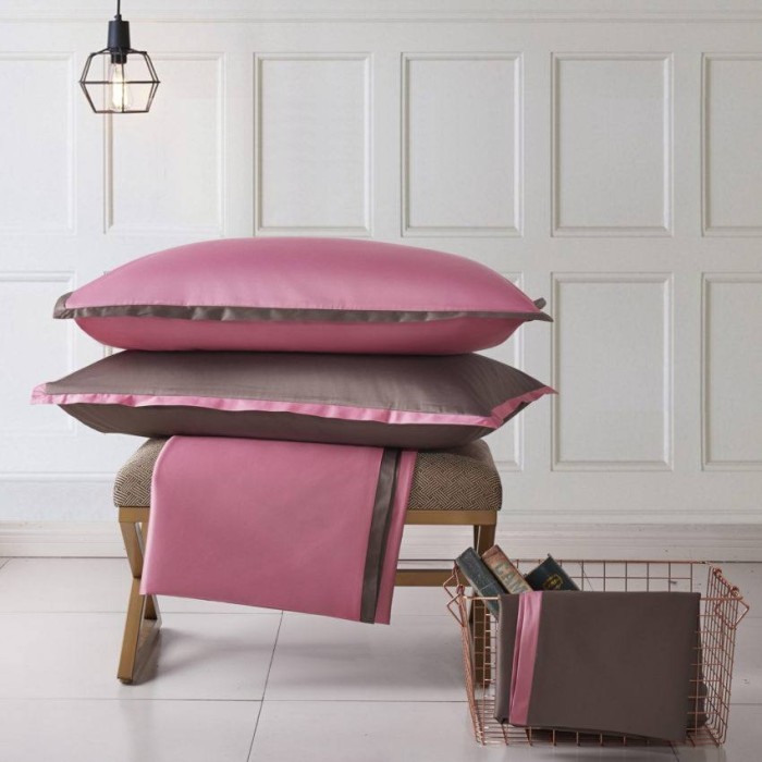 Комплект из 2-х наволочек Sharmes “Coctail", 50х70 (темно-розовый)