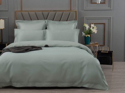 Дайкири серо-голубой 7Е Комплект постельного белья сатин