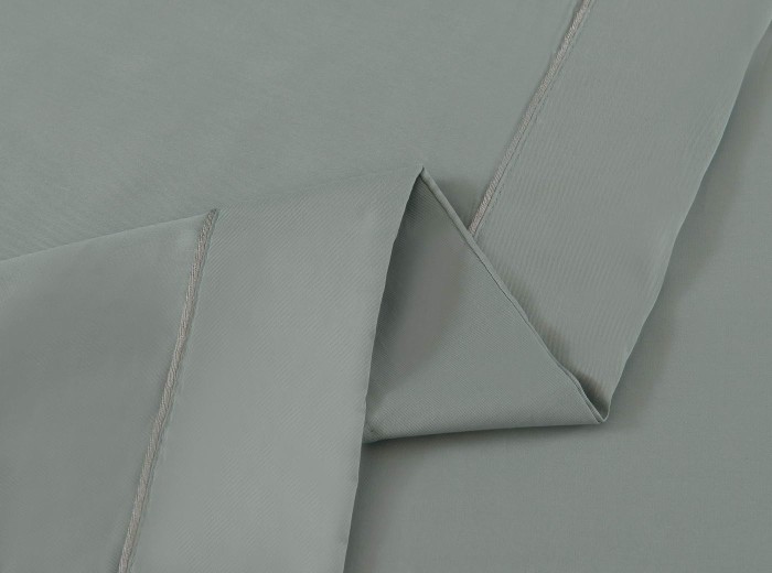 Дайкири серо-голубой 7Е Комплект постельного белья сатин