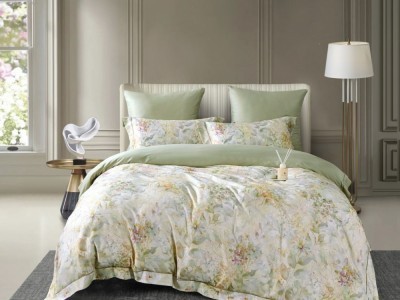 Постельное белье Asabella Евро, фланель-тенсел 2220-6