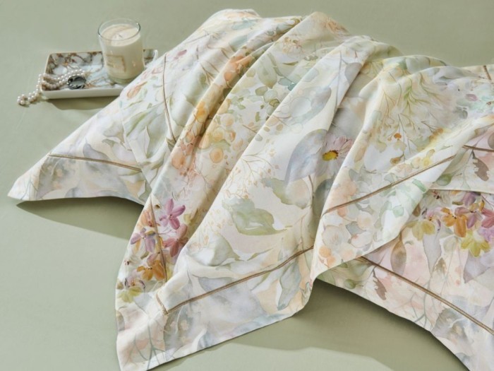 Постельное белье Asabella Евро, фланель-тенсел 2220-6