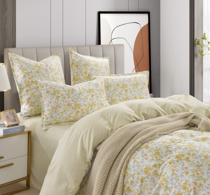 Айлин Комплект постельного белья сатин Евро 4н