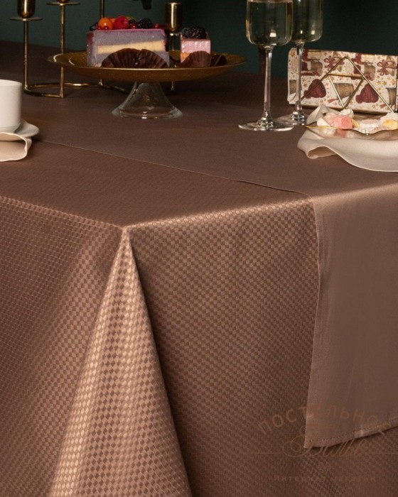 Ирида кофе Скатерть 140х180