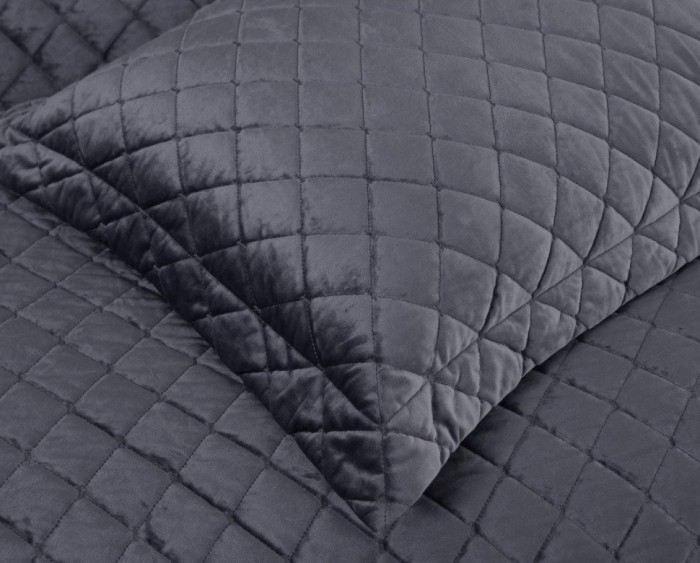 Натаниэль (антрацит) Покрывало 240х260