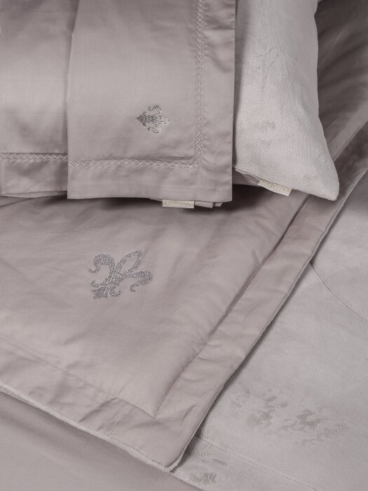 Комплекты для сна Lindor Fluffy (лаванда платина) Egyptian Cotton Семейный