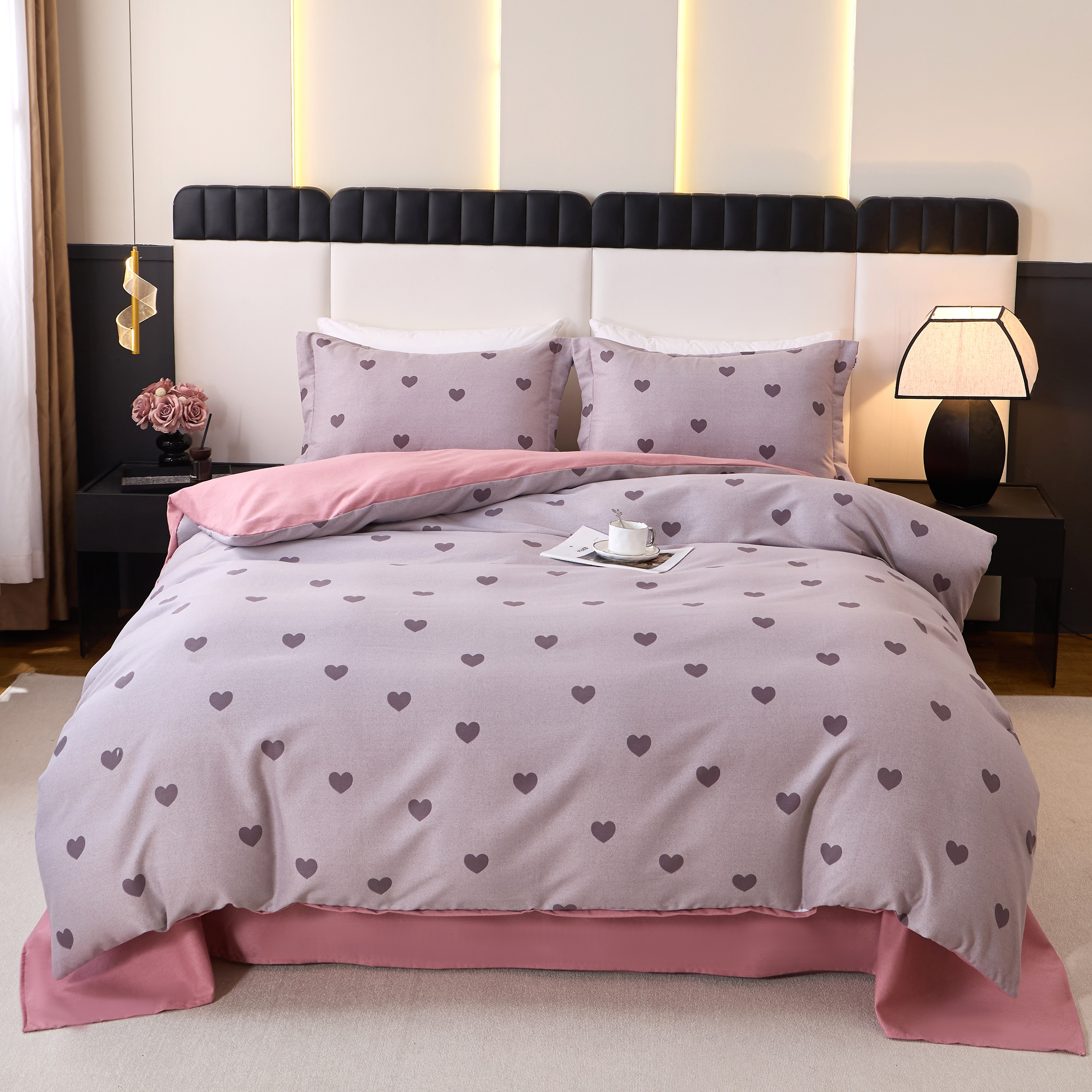 Кпб Фланель 1,5-спальный 2 наволочки 1-MOMAE289 код1094