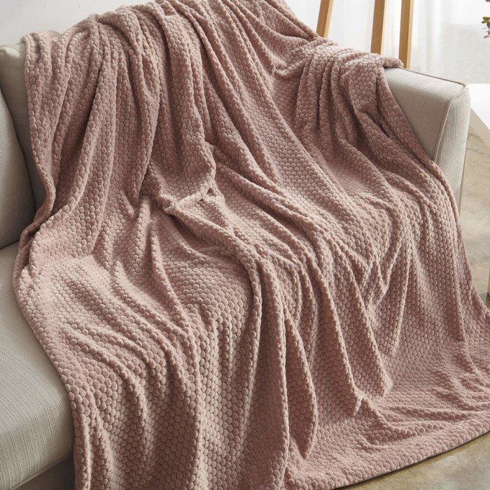 Каролина (пепел роза) Покрывало 220х240