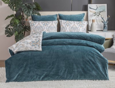 Комплекты постельного белья Мартин (бежевый изумруд) Евро