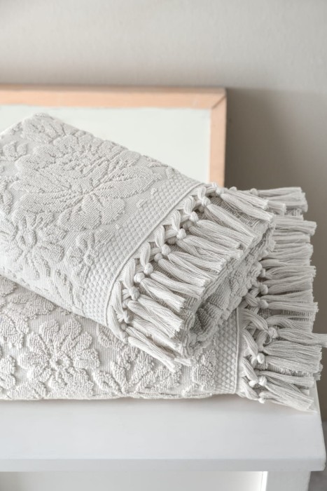 Полотенце Arya Barry 70х140 Светло-серый