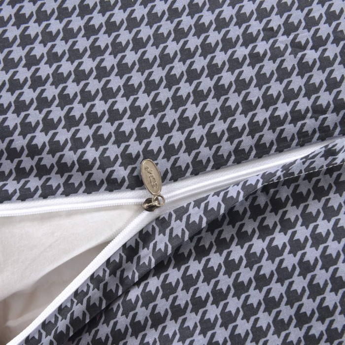 Феофан (серый) Комплект постельного белья сатин Евро 4н