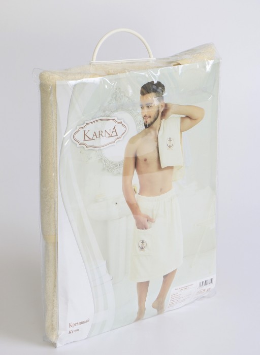 Набор для сауны "KARNA" мужской махровый PAMIR Парламент