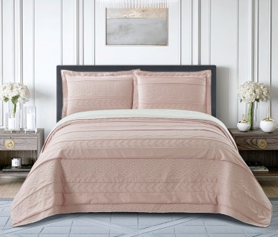 Покрывало PPL-25 Dusty Rose Евро (240х260) 2 наволочки (50х70)