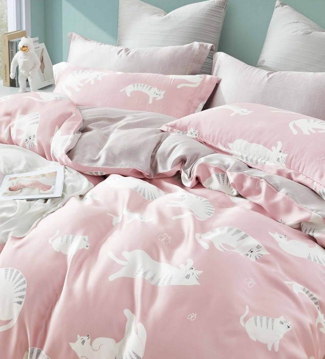 Постельное белье Tencel 1,5 спальный TT4-135