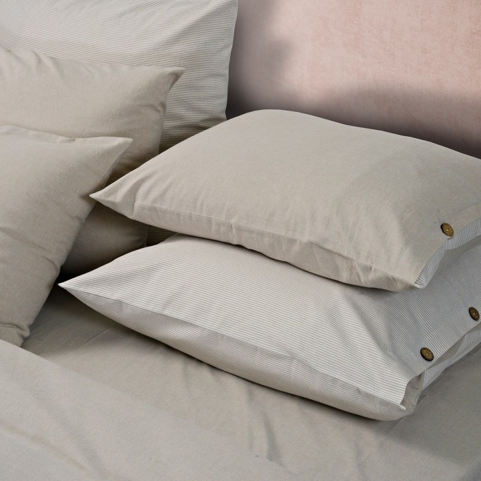 Постельное бельё Sharmes  "Rustic melange" евро макси (бежевый)