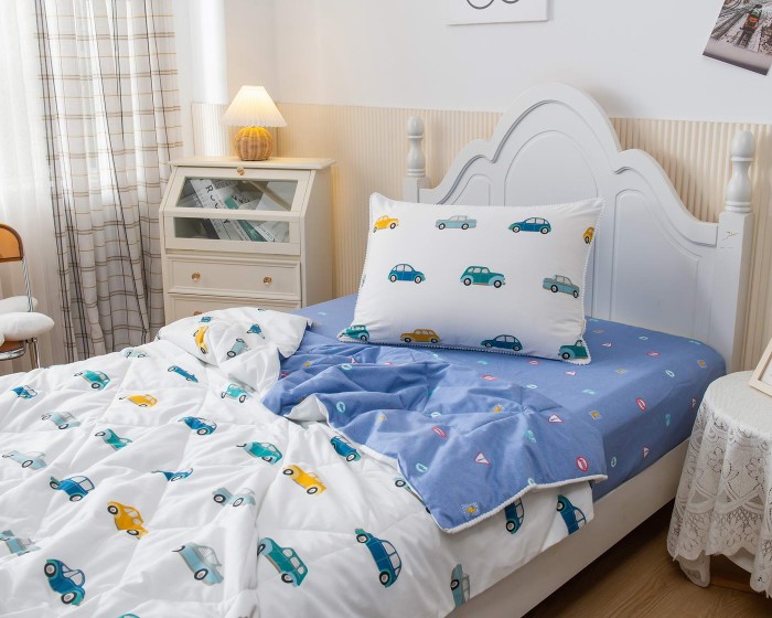 Машинки Ретро (белый) Комплект Детский