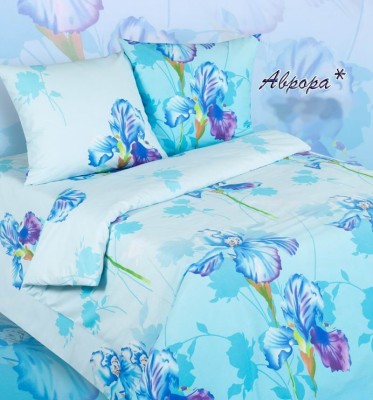 Комплект постельного белья Евро Поплин 70х70-2шт ПА-3-Аврора*