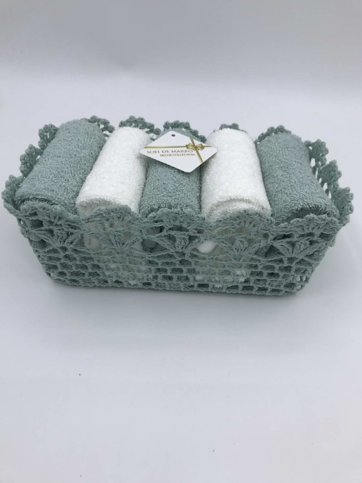 Эмми (бирюза) Набор 30х50(5шт)