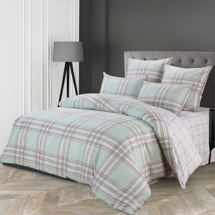 Ахил Комплект постельного белья сатин Евро 4н