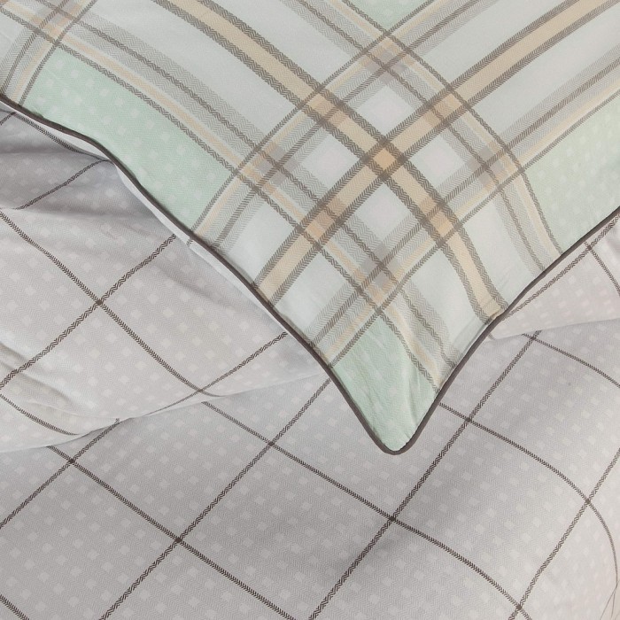 Ахил Комплект постельного белья сатин Евро 4н