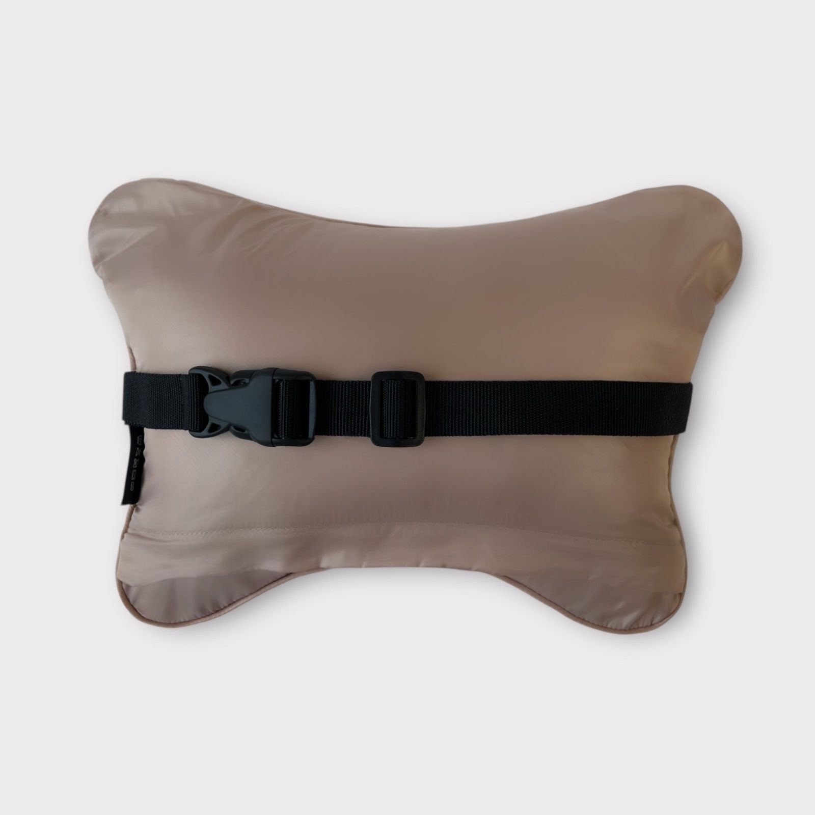 Дорожный плед-пончо пуховый Travel Cape Plaid Grass LATTE 130х170