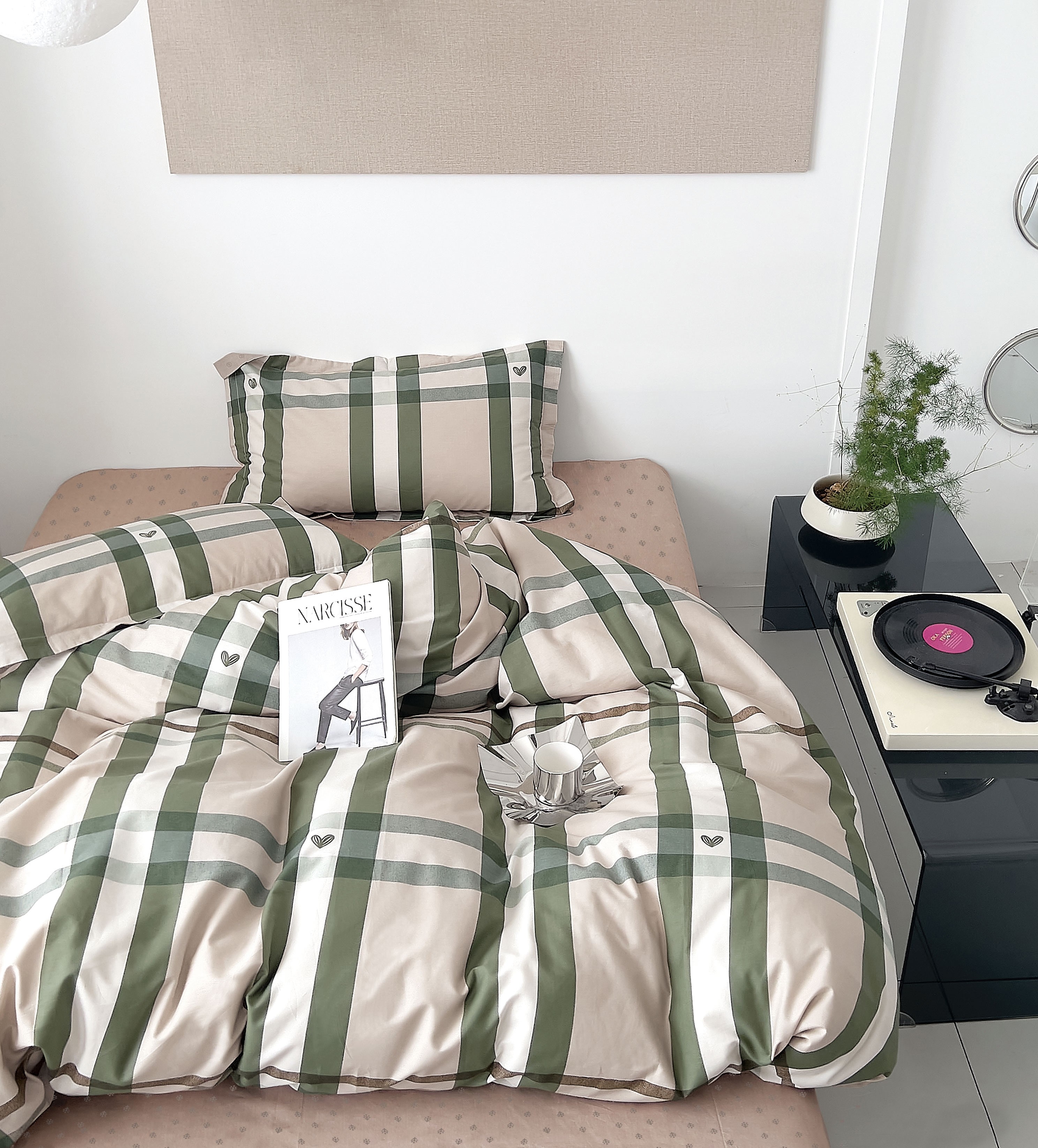 Постельное белье Twill евро 2 наволочки в ПВХ TPIG3-1976 КОД1171